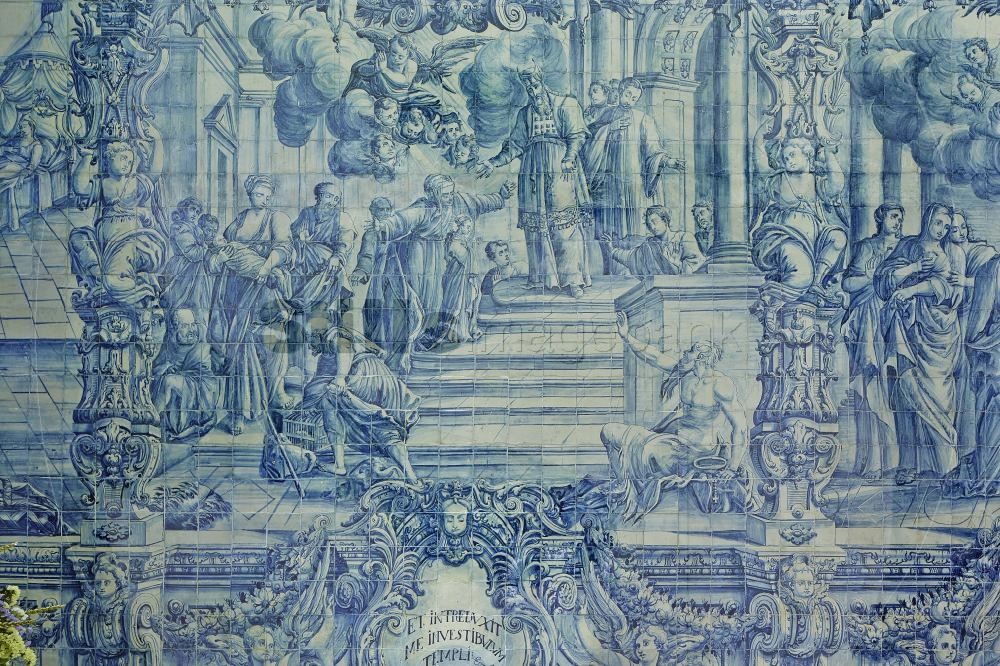 Tile mural