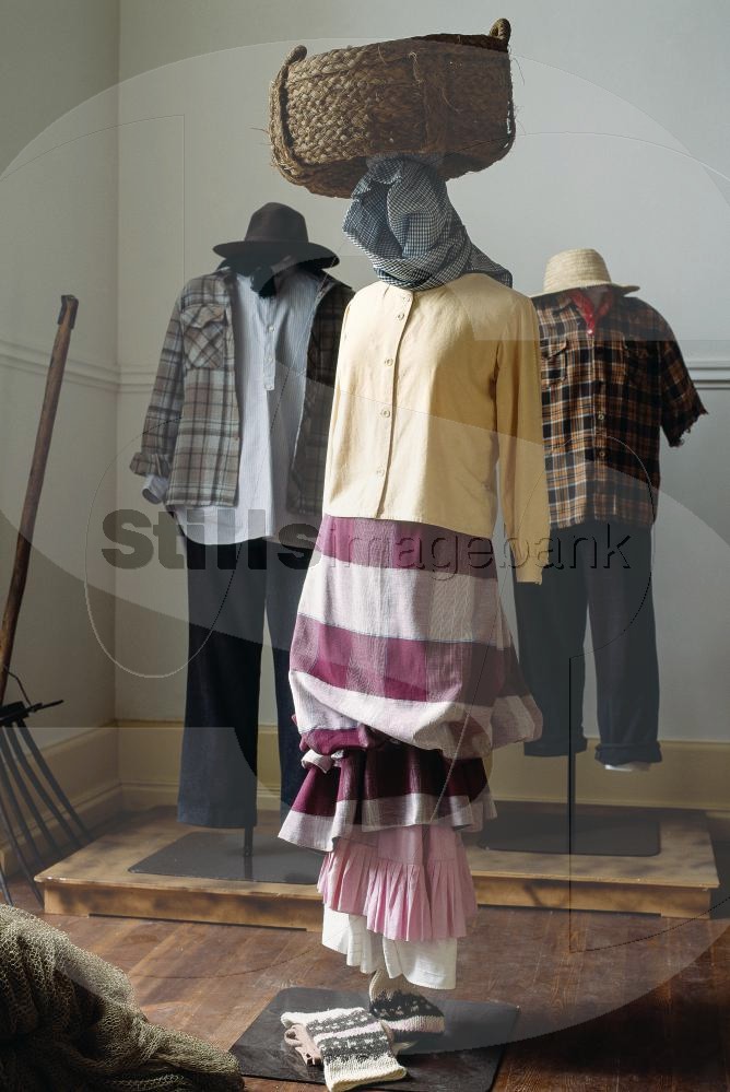 Exhibition of traditional clothes in the Costume Museum