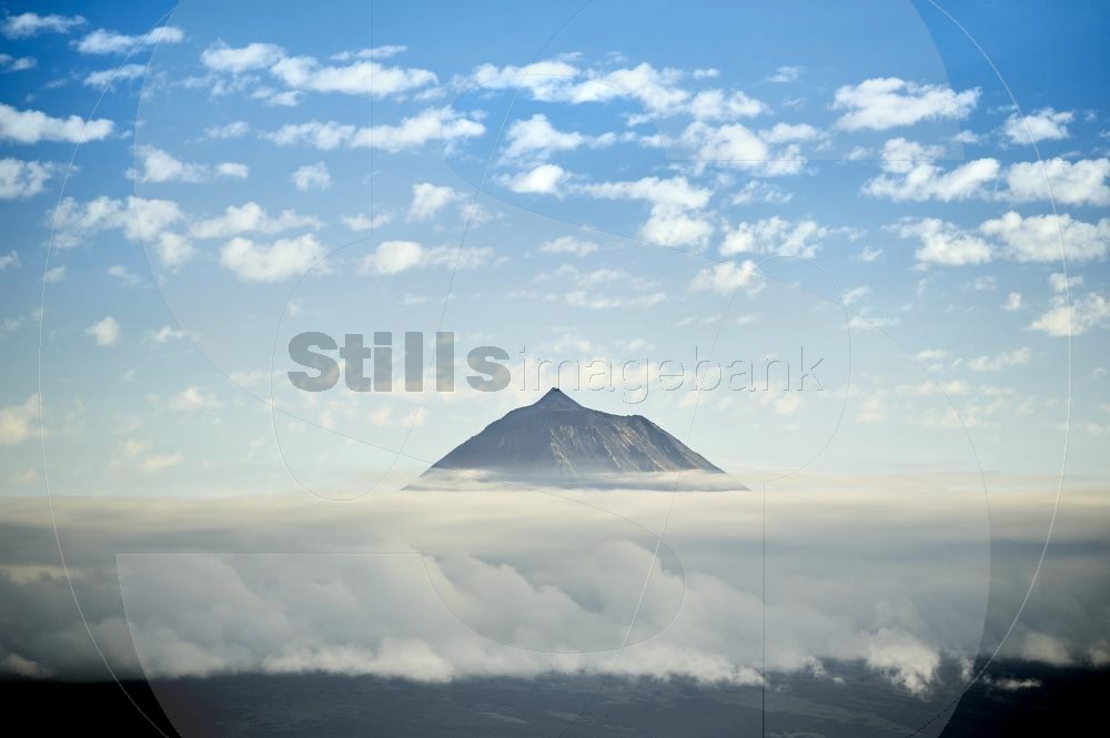 Volcano of pico island