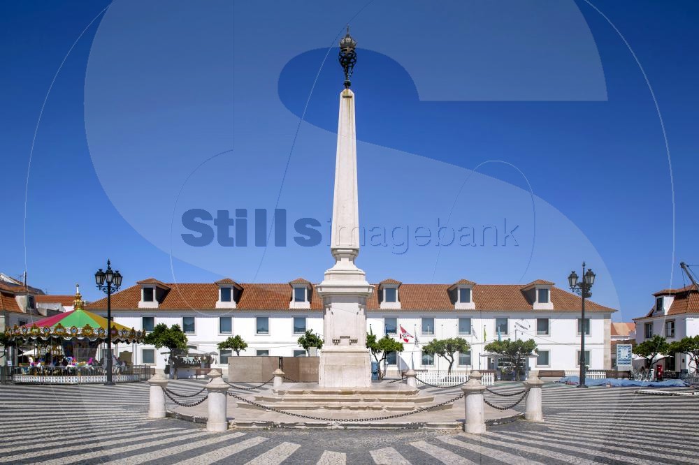 Town square of Vila Real de Santo António