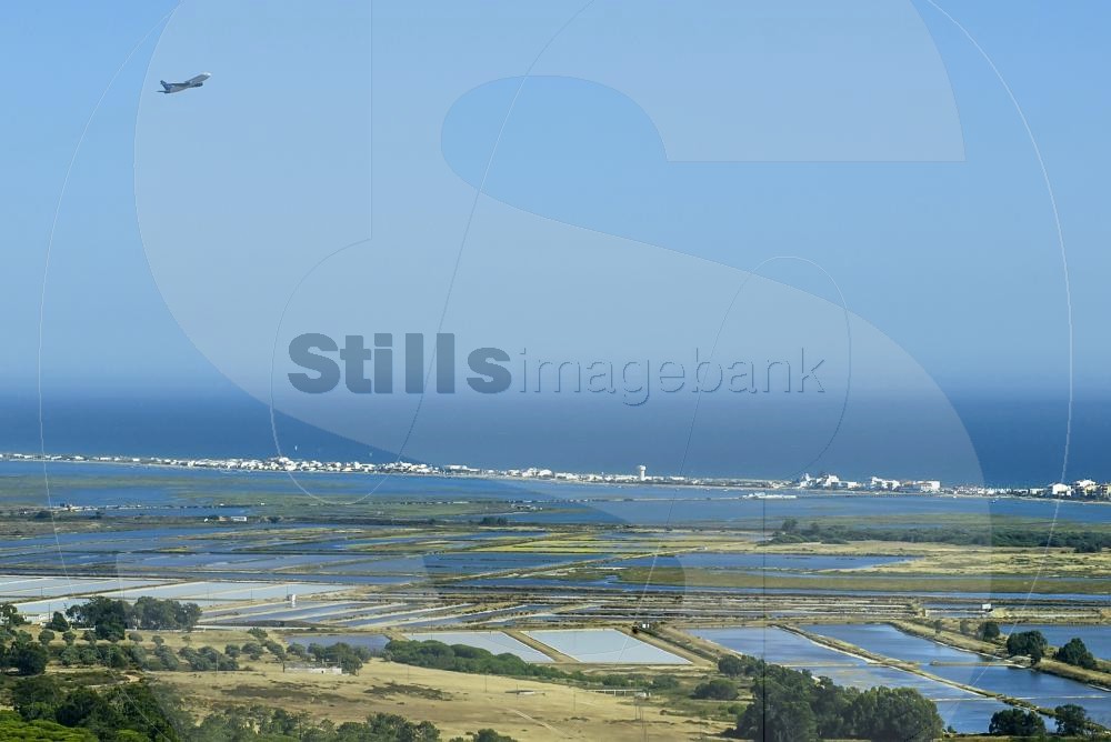 Lift off in Faro's Island at Ria Formosa