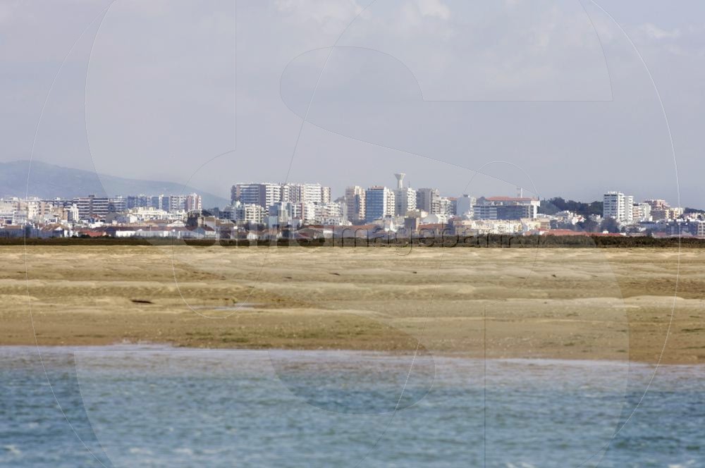 Ria formosa and city of Faro