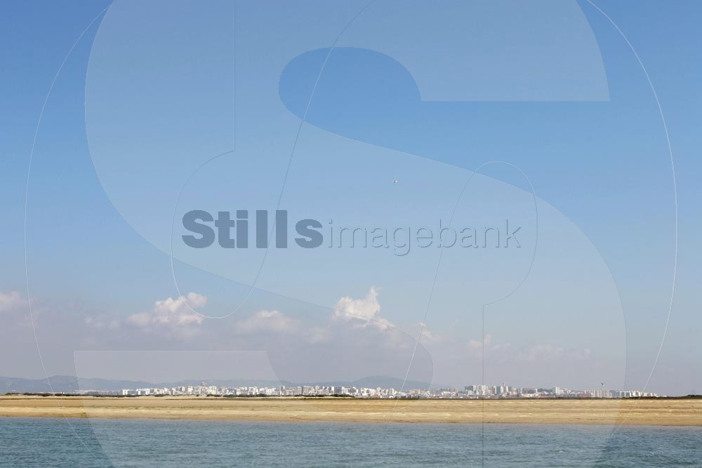 Ria formosa and city of Faro