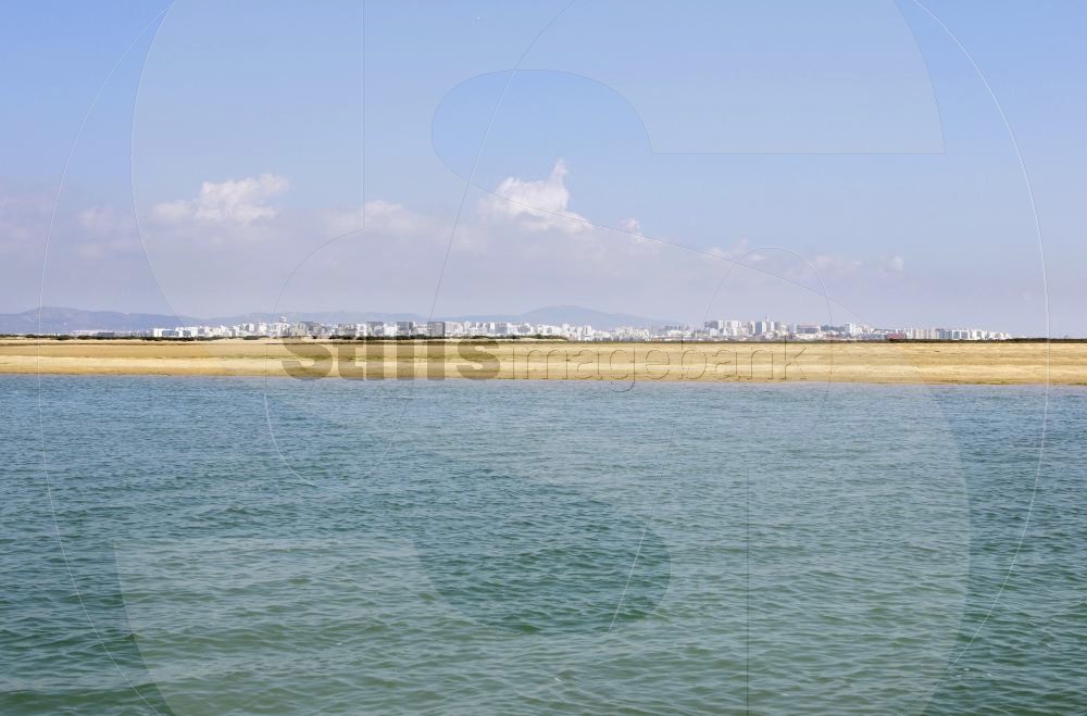 Ria formosa and city of Faro