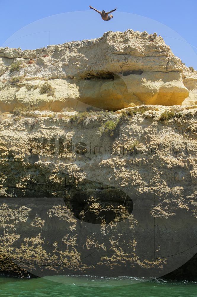 Dive from cliff