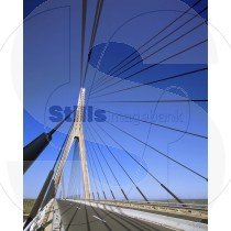 Guadiana's International bridge connecting Portugal and Spain