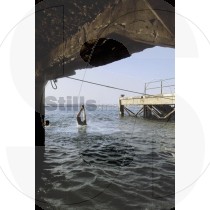 Kids diving in the sea at Ria Formosa