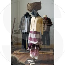 Exhibition of traditional clothes in the Costume Museum