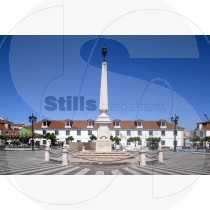 Town square of Vila Real de Santo António