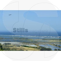 Lift off in Faro's Island at Ria Formosa