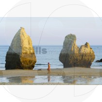 Rocks at the Alvor beach