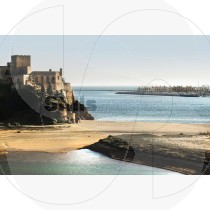 Fort of São João de Arade overlooking Angrinha beach in Ferragudo