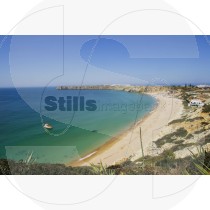 View to Mareta's beach with fortress in background