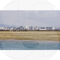 Ria formosa and city of Faro
