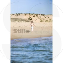 Woman at sea shore (RM)