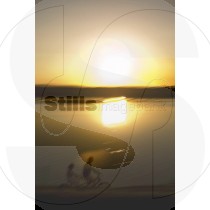Bike ride at sunset